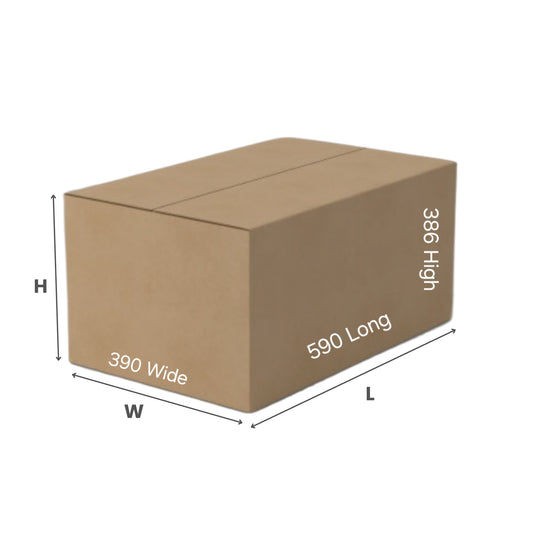 100L Shipping Box - 590x390x386mm (100L Outside Volume)