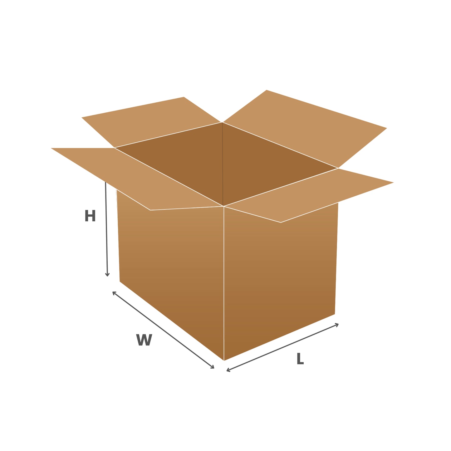 12Kg Box - High Strength - 400 x 285 x 190H