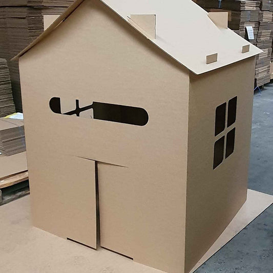 Cardboard Cubby House